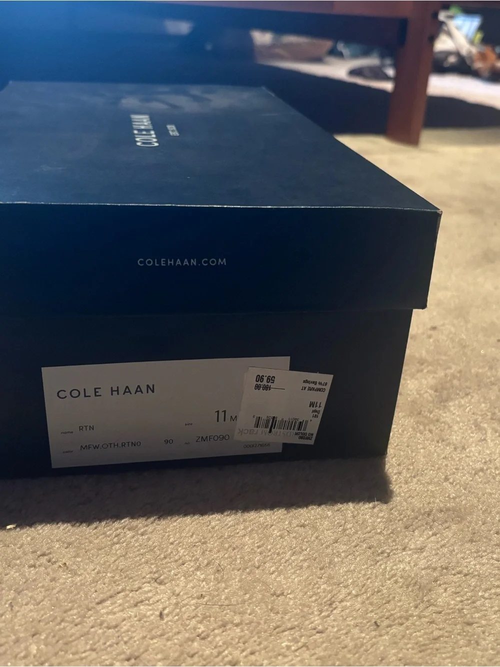 Cole Haan Black Leather Dress Shoes